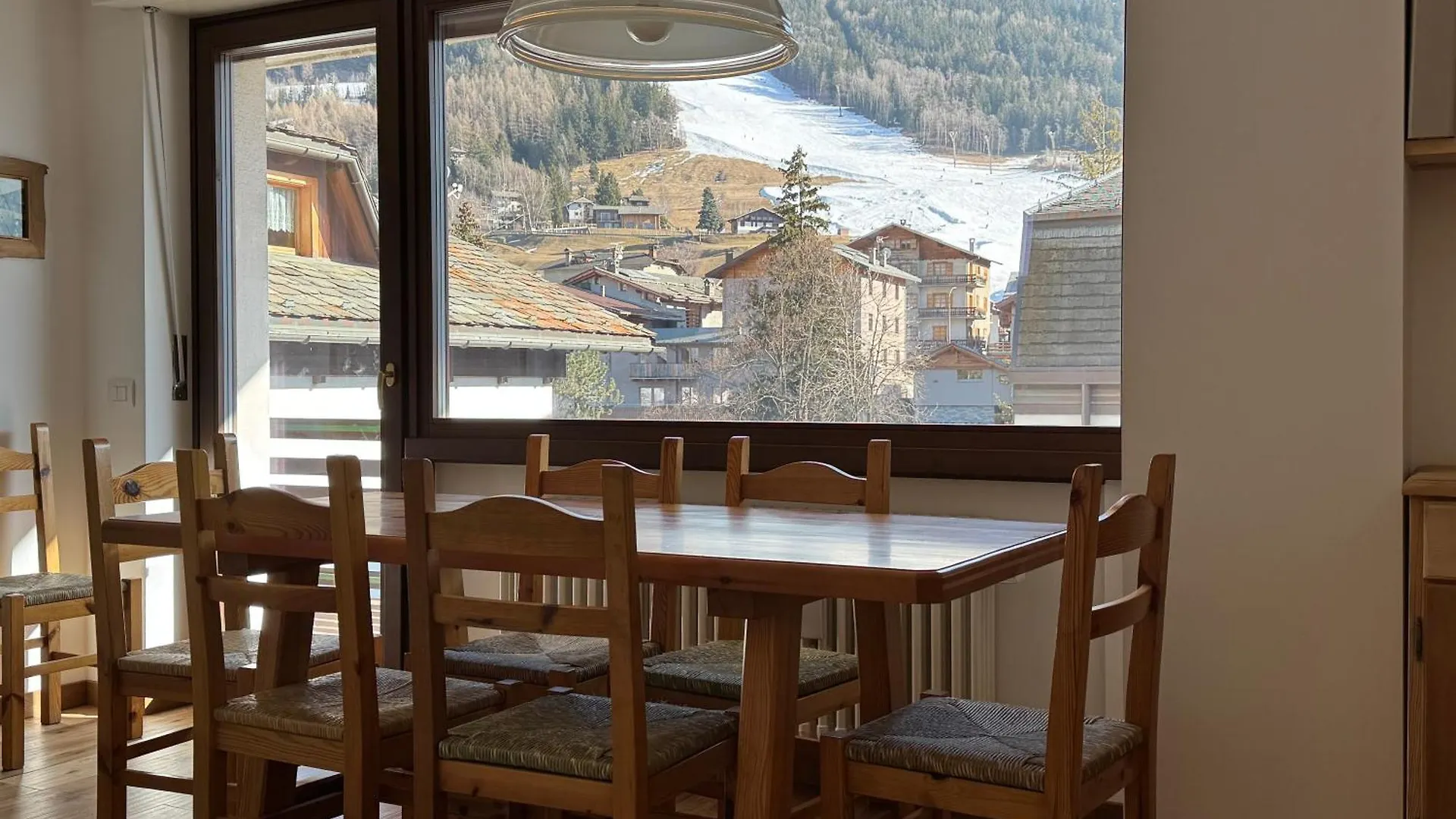 Trilocale Centralissimo Bormio Vista Piste Sci Apartment